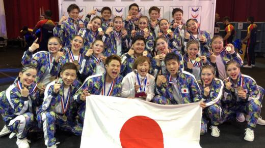 4年連続優勝！日本人選手がダンス大会で世界の頂点に！「ICUチアリーディング世界選手権2019」創価大学生が日本代表として金メダルを獲得！