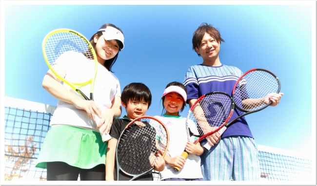 ファミリースポーツを応援するITCテニススクール「夏休みなかよし親子テニス無料体験会」開催