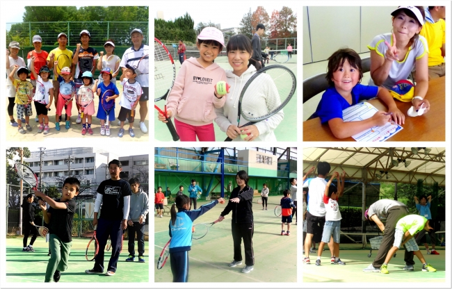 テニスは笑いの絶えないとても楽しいスポーツ。親子や家族でコミュニケーションを取る絶好の機会です。