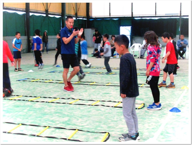 T&F.net KOBE 野口研治トレーナーとITCテニススクールのコラボ企画 夏休み「走り方教室」キャラバン開催中！