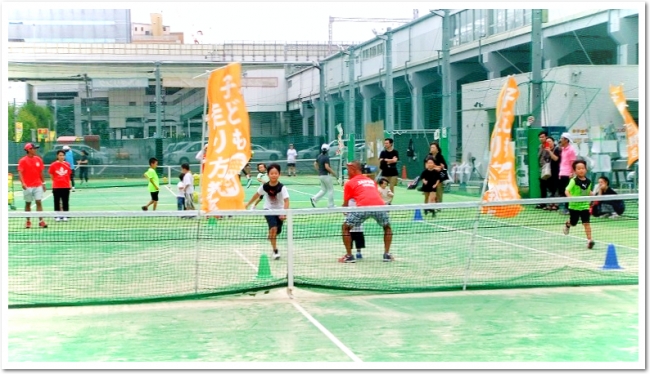 べんてんひろば・ITCテニススクール＆ボルダリングでのテニスの日記念イベント初開催!