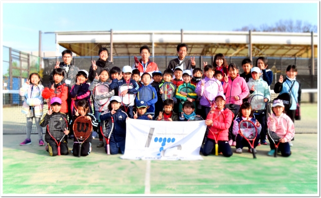 ITCジュニアクラブの新しい一年のはじまり 冬休み合同ジュニアテニス大会が開催！