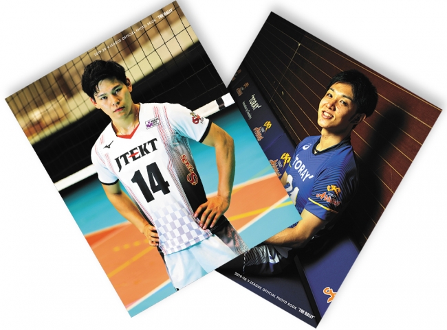 『2019-20 V.LEAGUE OFFICIAL PHOTO BOOK男子編』（ぴあ）綴じ込みピンナップ