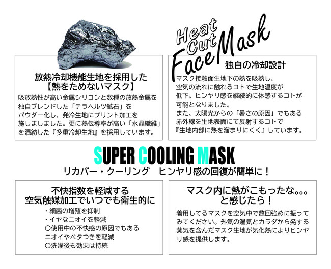 放熱マスクの特徴