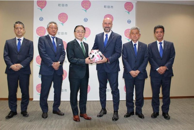 2021シーズンJ2リーグ開幕！FC町田ゼルビアが町田市長を表敬訪問しました