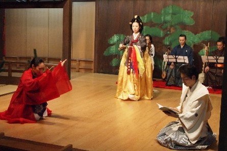 ＜プログラム名＞日韓文化交流舞踊能楽劇「バリ姫物語」～神話とダンス～ ＜主催＞ライフアートユニオン