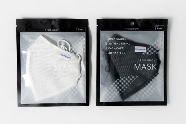 スポーツ×ファッション発想で生まれた快適＆高機能マスク　夏に向けて「SPORSHiON® MASK 」（スポーションマスク）を拡販