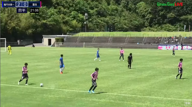 福島県と京都府のインターハイサッカー大会（無観客）を株式会社グリーンカードがライブ配信実施