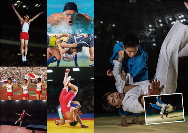 『東京2020オリンピック公式記録集』誌面イメージ　※実際の写真ではありません