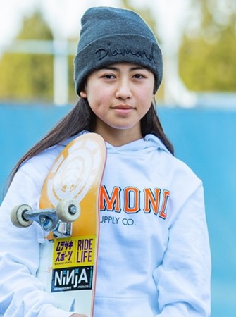 中山楓奈さん 東京五輪2020スケートボード女子ストリート 銀メダリスト