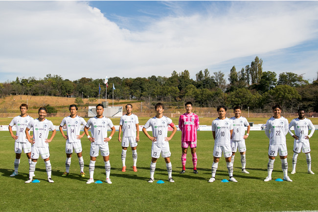 F.C.大阪スターティングメンバー（Photo：山田直輝）