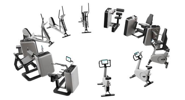 IoTフィットネスマシン「milon」 （イメージ）