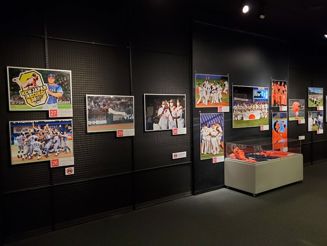 野球殿堂博物館企画展「野球報道写真展2021」展示風景