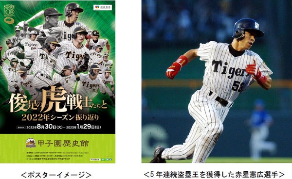 甲子園歴史館 阪神タイガース企画展「俊足の虎戦士たちと2022年シーズン振り返り」を8月30日から開催します | スポーツマニア