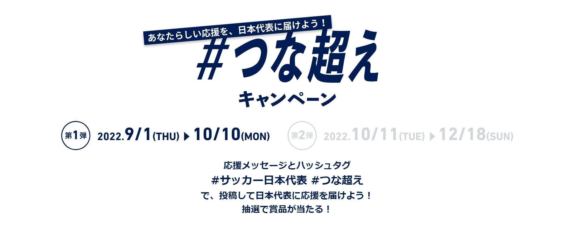 SAMURAI BLUE（サッカー日本代表）応援プロジェクト「新しい景色を2022