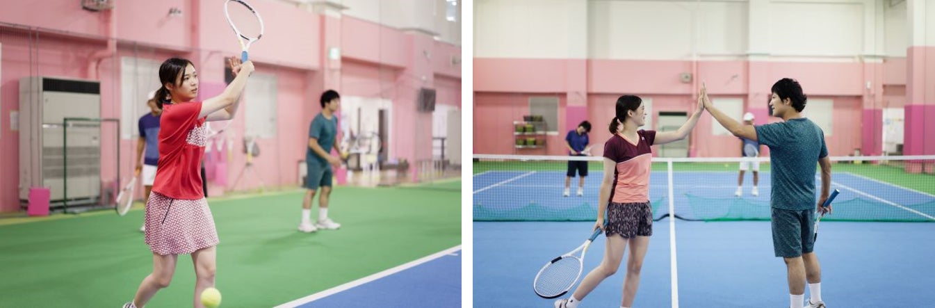 男女で楽しめる人気のスポーツ「テニス×恋活」ノアインドアステージが『machicon JAPAN』で新たな出会いをサポート