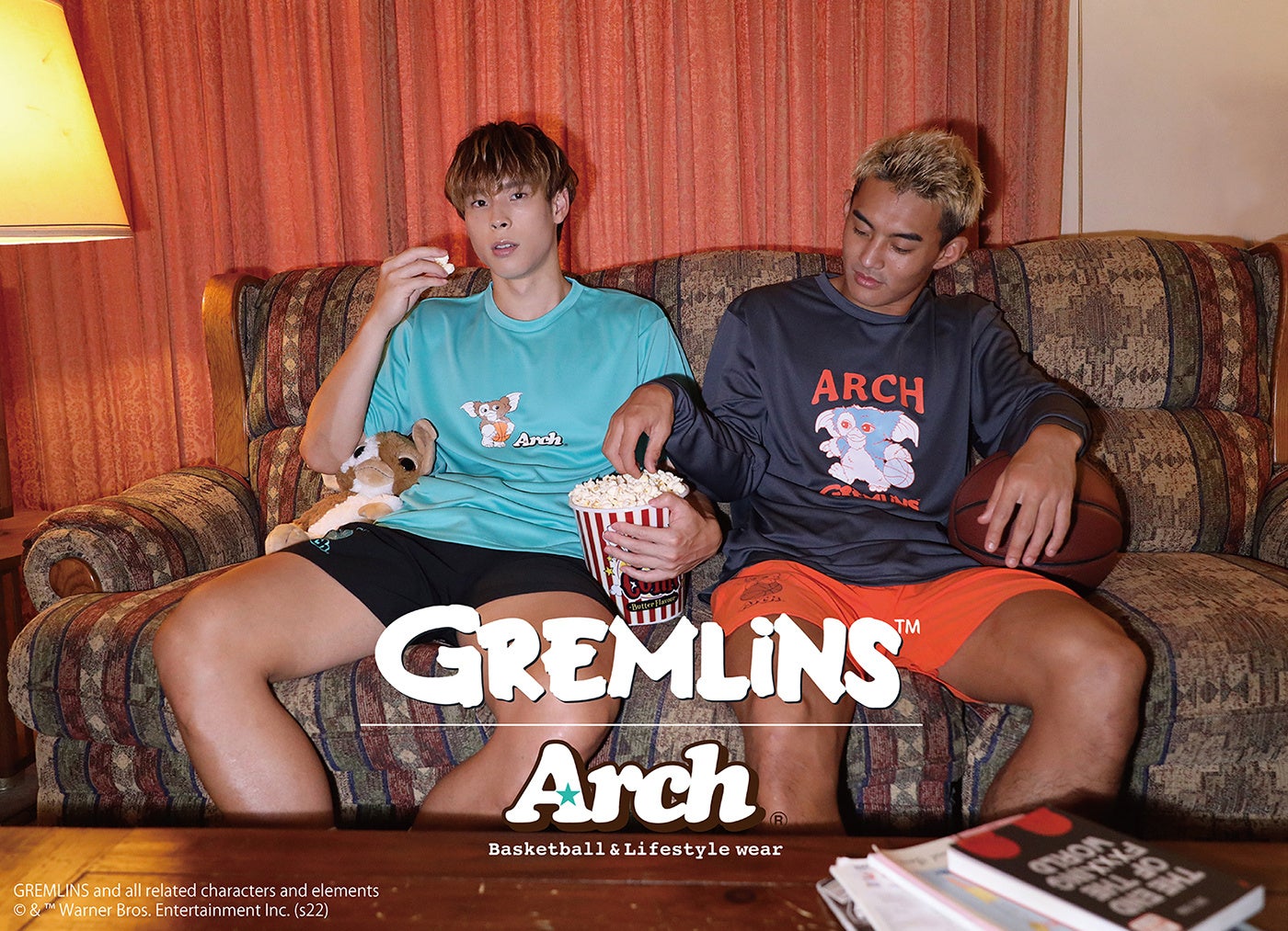 バスケットボールアパレルブランド【Arch/アーチ】が映画「GREMLINS」とのコラボレーションアイテムをリリース！