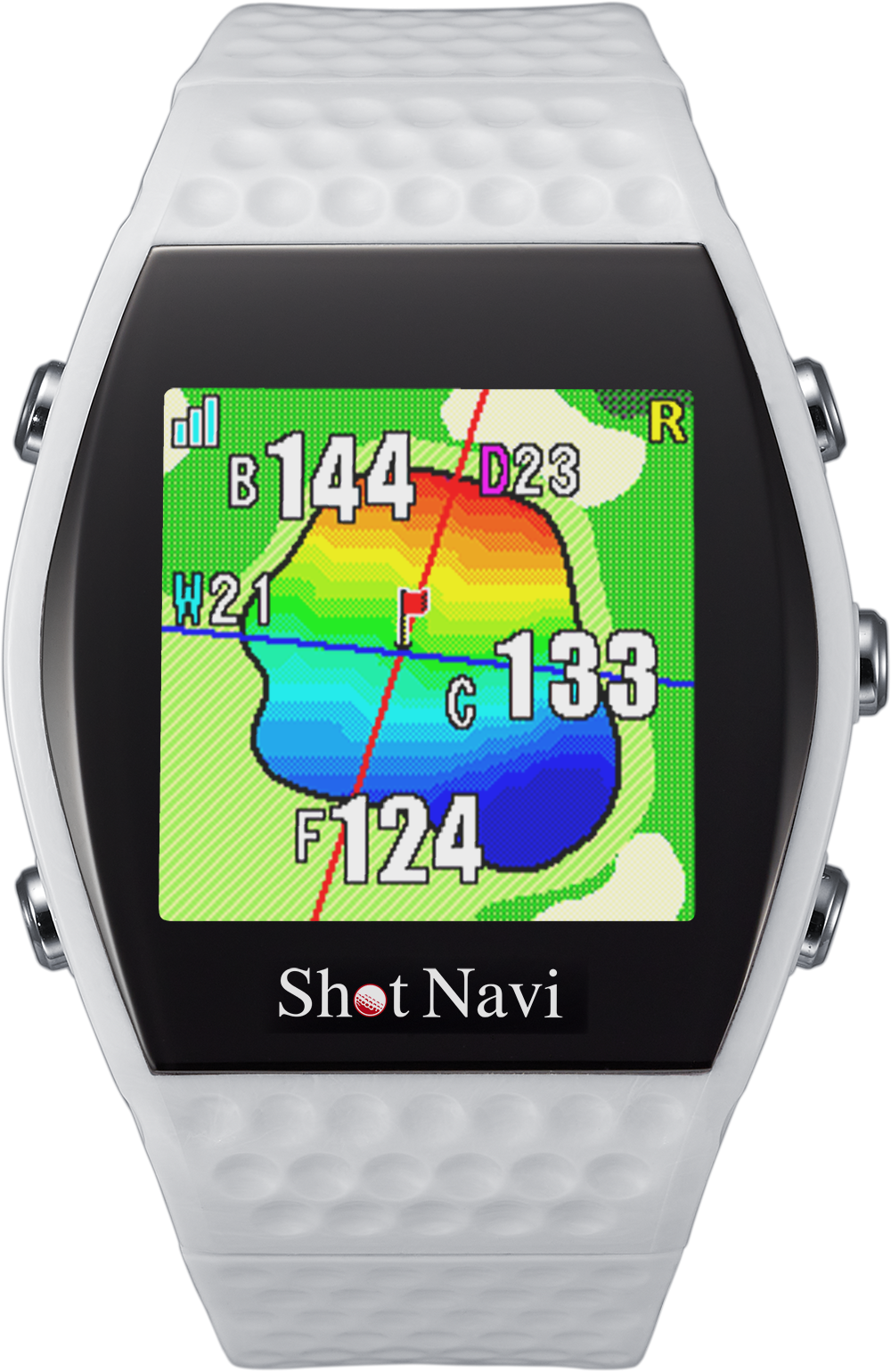 テクタイト、腕時計型GPSゴルフナビ 新機能の
「Green Eye」を搭載したShot Navi「INFINITY」を3/1発売