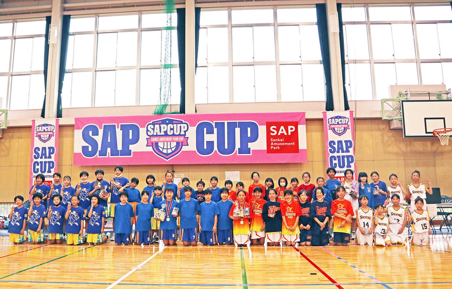 三恵グループ主催「SAP CUP in S-LAB KYOTO」
4チーム・計60名のプレイヤーによるアツい試合を5/20に開催