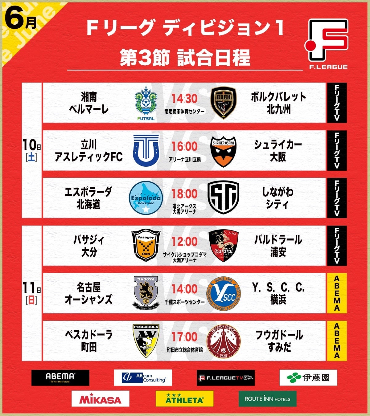新規参入のミラクルスマイル新居浜のFリーグ初戦に注目!【Fリーグ2023-2024 ディビジョン2 第1節】