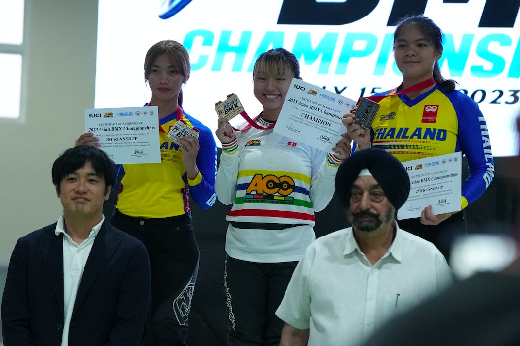 BMXracing西村寧々花選手アジア選手権大会 女子U23優勝‼