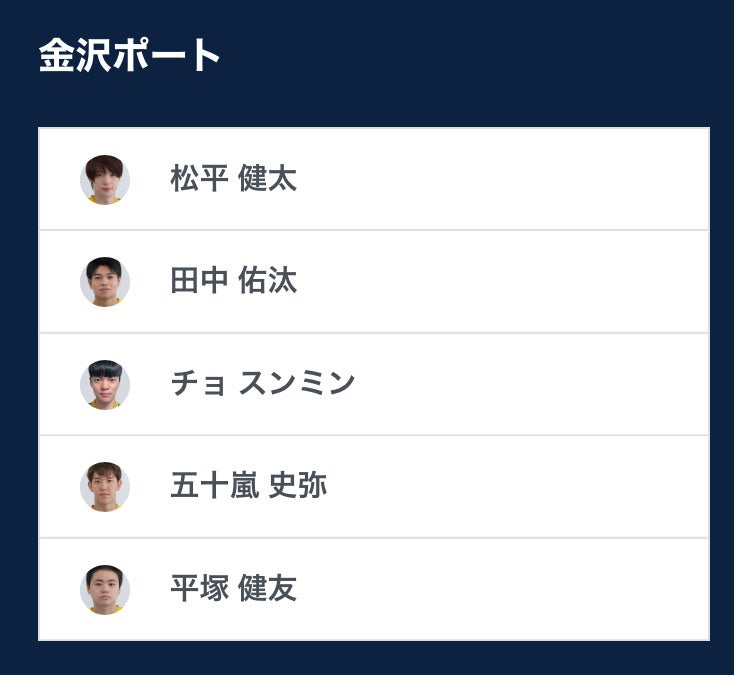 ノジマＴリーグ 2023-2024シーズン 公式戦　8月19日 開催 トップおとめピンポンズ名古屋 vs 九州アスティーダ　ベンチ入り選手発表