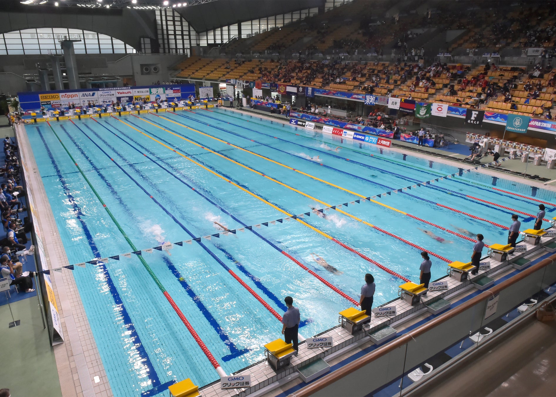 アクティオのスポーツスポンサード　第99回 日本学生選手権水泳競技大会 競泳競技を応援！！