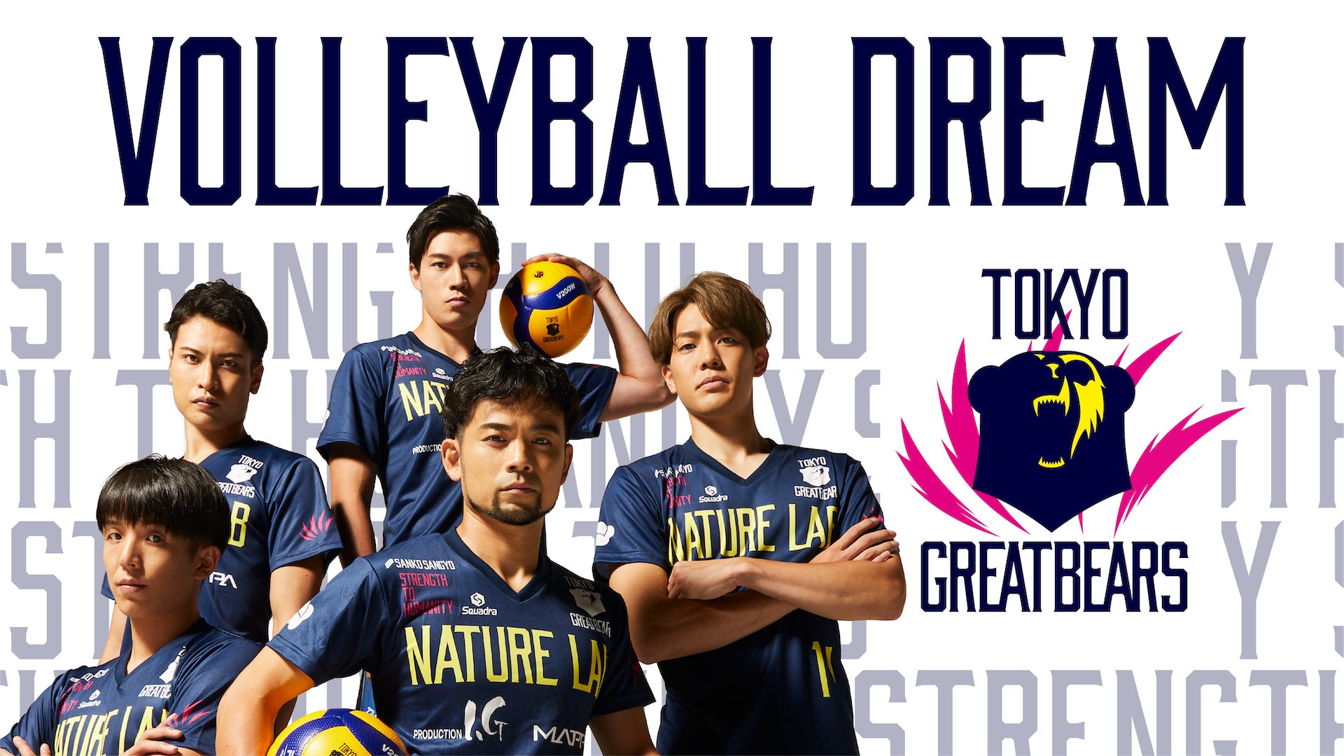 【東京グレートベアーズ】ファーストシーズンに密着した『VOLLEYBALL DREAM』配信決定！