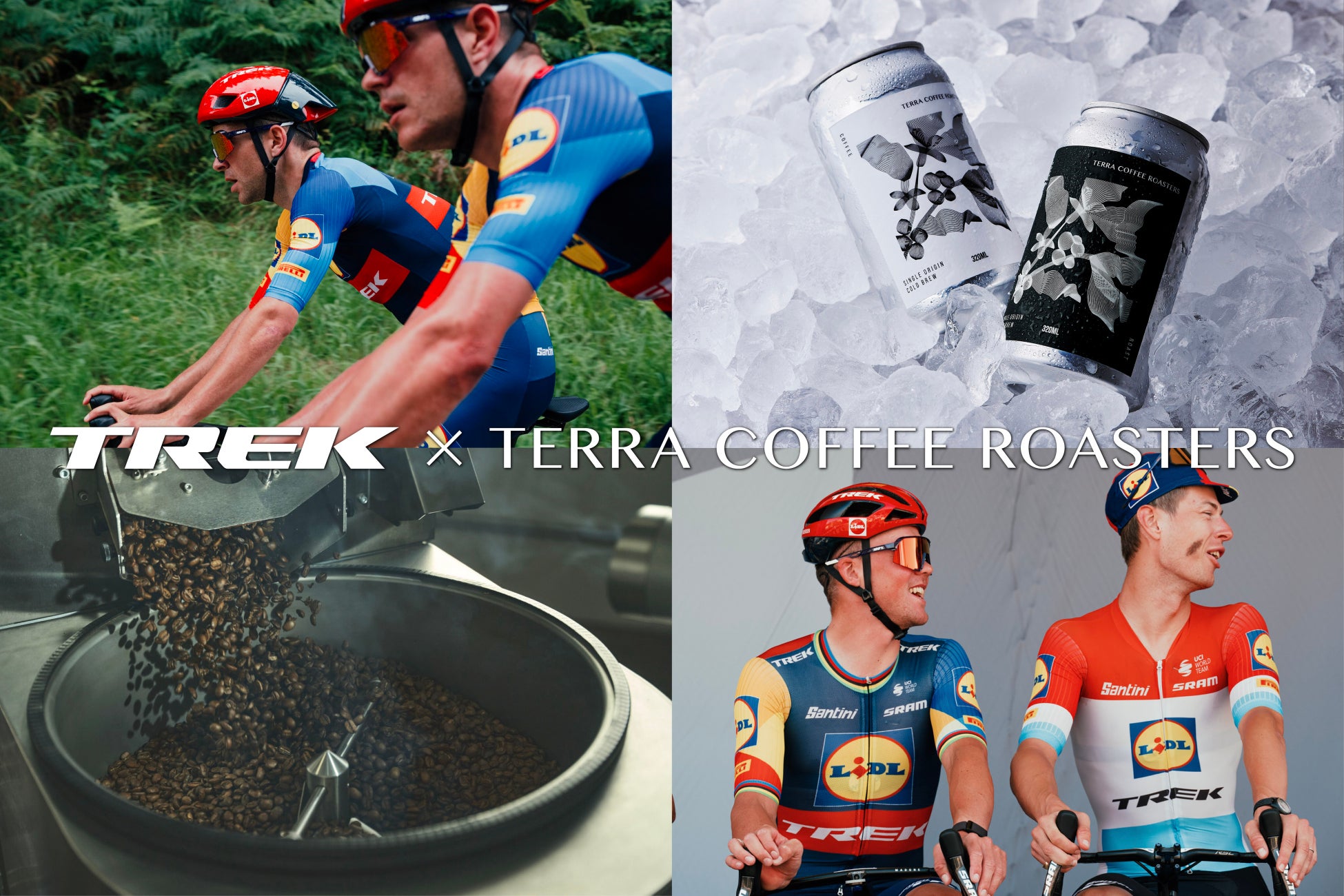 TERRA COFFEE ROASTERSがトレック・ジャパンとコラボ。ジャパンカップでコーヒーとサイクリングを楽しむ特別な体験を提供します。先着10名様にコラボ豆瓶（100g）をプレゼント。