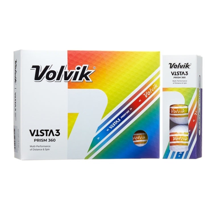 Volvik「VISTA3 PRISM 360」～2024年2月初旬より発売～