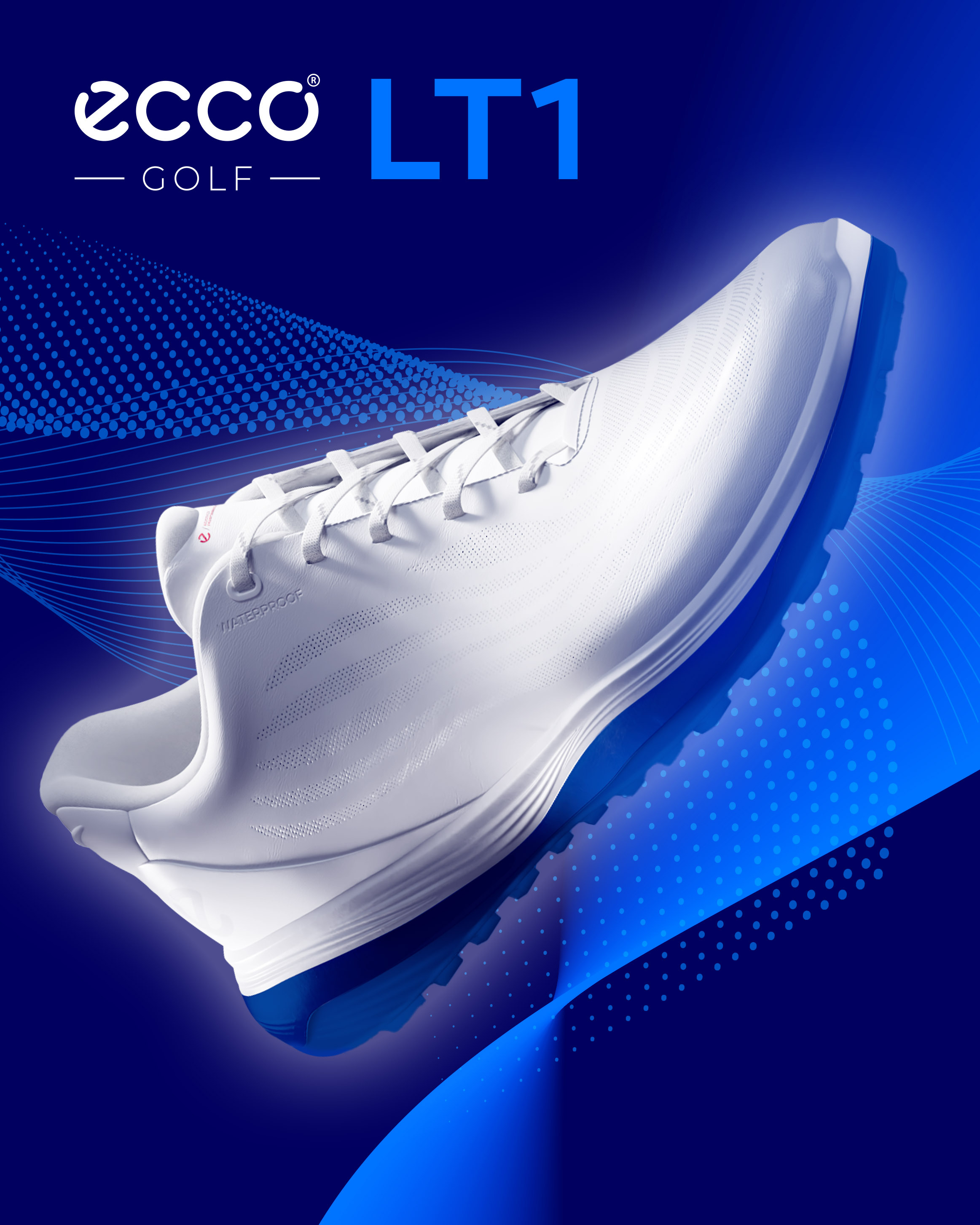 歩行性・パフォーマンス性を最新技術でサポートする
ゴルフシューズ『ECCO GOLF LT1』2月22日(木)新発売