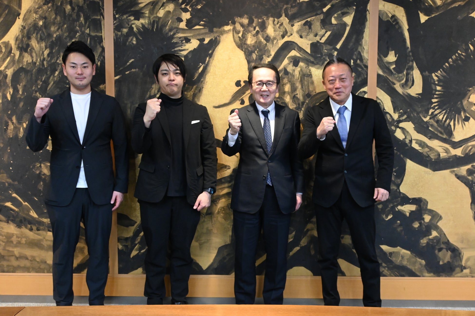 香川オリーブガイナーズ、2024シーズン開幕前に香川県知事を表敬訪問
