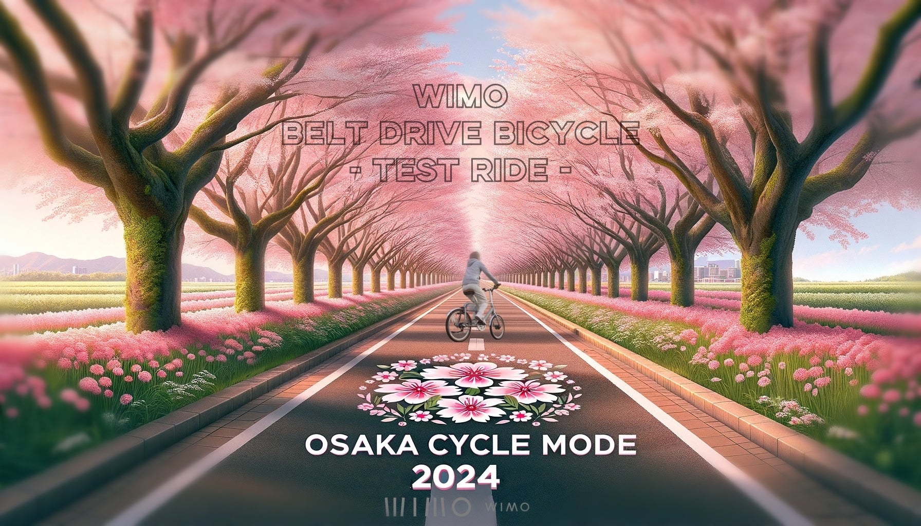 新モデルのCOOZY Light初登場！西日本最大級のスポーツ自転車フェスティバル「CYCLE MODE RIDE OSAKA 2024」にwimoが出展