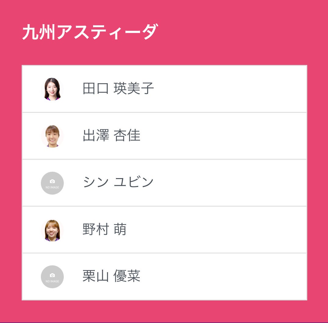 ノジマＴリーグ 2023-2024シーズン 公式戦 3月3日開催 岡山リベッツ vs 金沢ポート　ベンチ入り選手発表