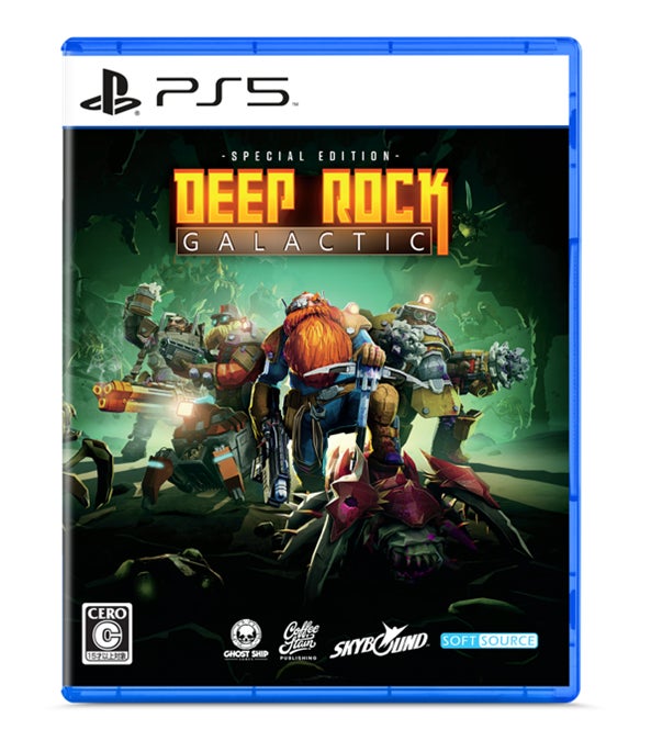 Deep Rock Galactic：スペシャルエディションがPlayStation5専用パッケージ版として、２０２４年６月２７日に日本でリリース決定！！