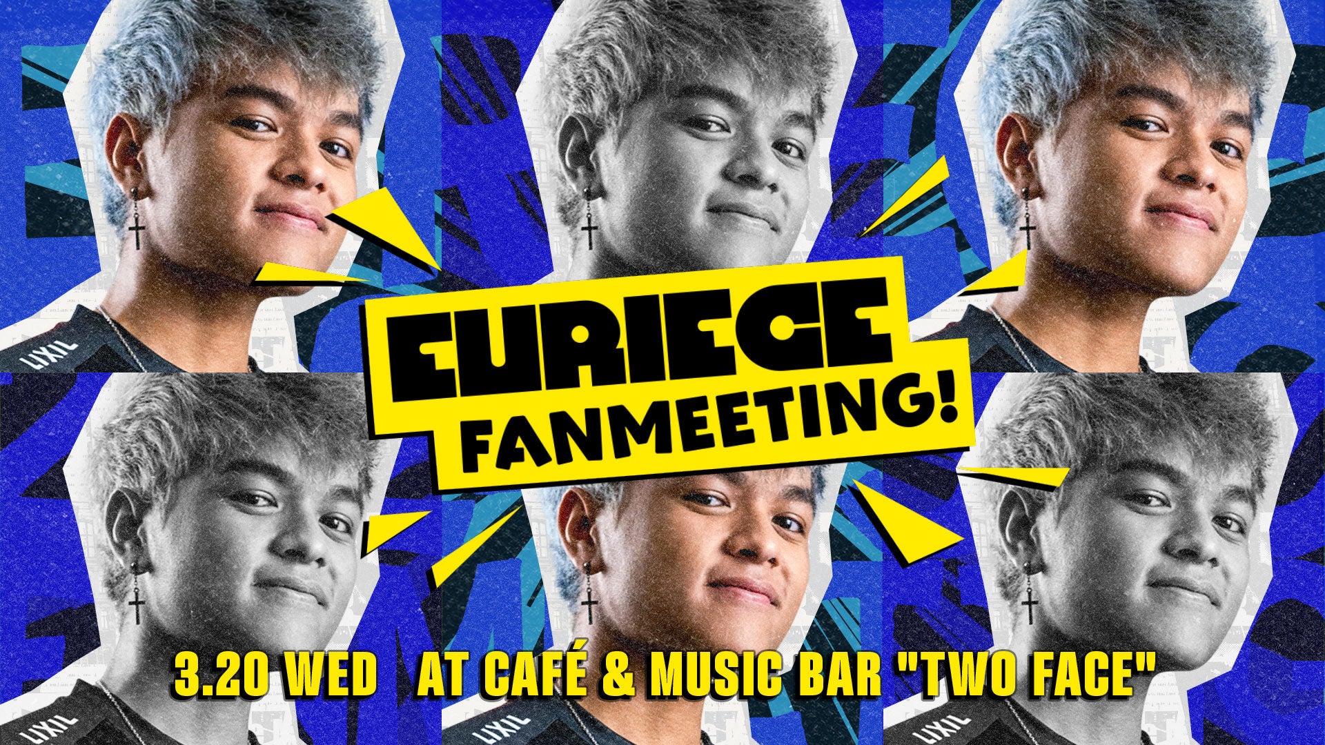eスポーツチームSCARZ、日本で人気の海外ストリーマー・Eurieceのファンミーティングイベントを渋谷のCafé & Music Bar “TWO FACE”で開催！