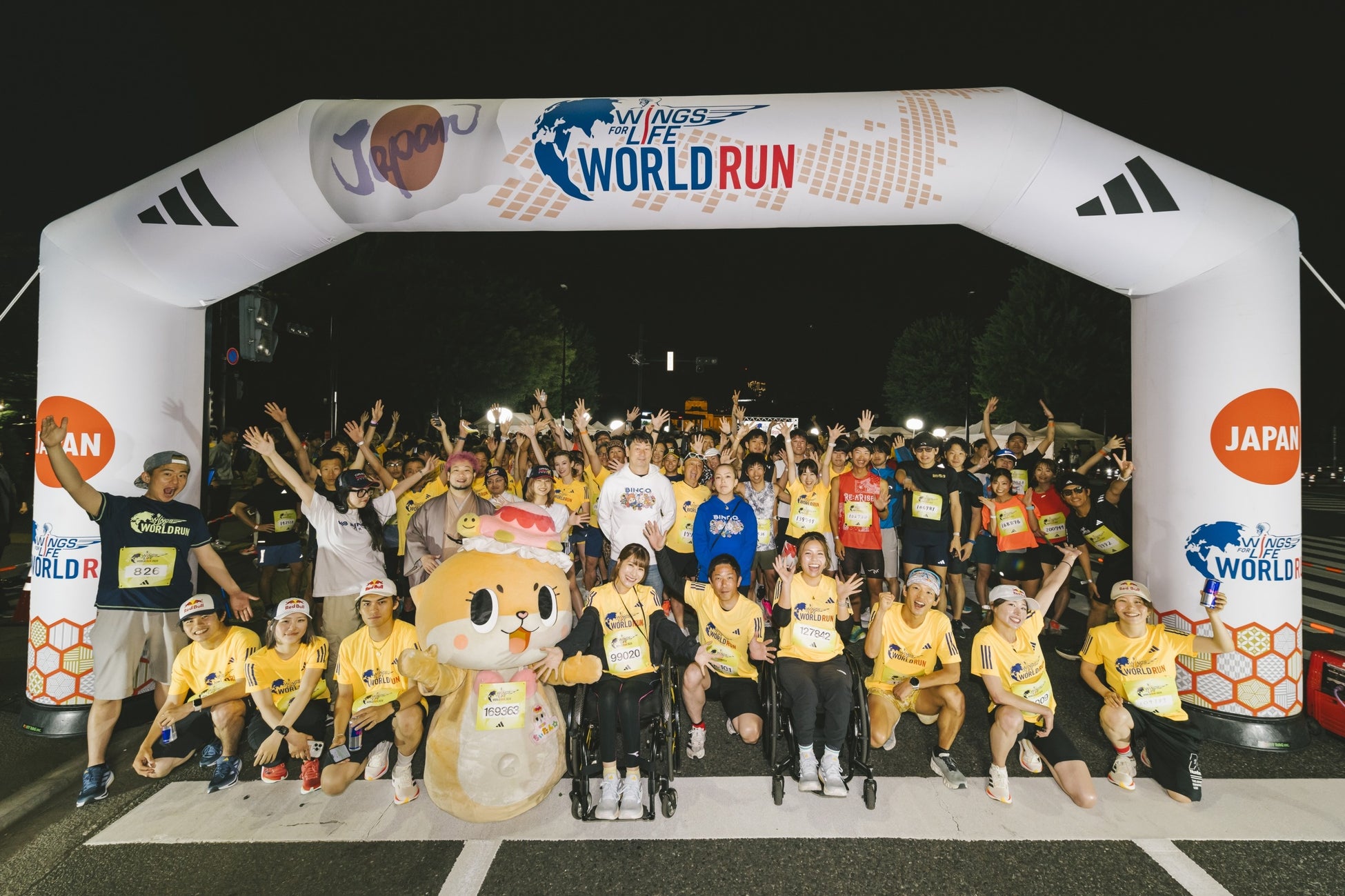 渡邊智也さんが70km超える大会新記録と共に、優勝！　世界で169カ国、265,818万人が参加した「Wings for Life World Run」開催レポート