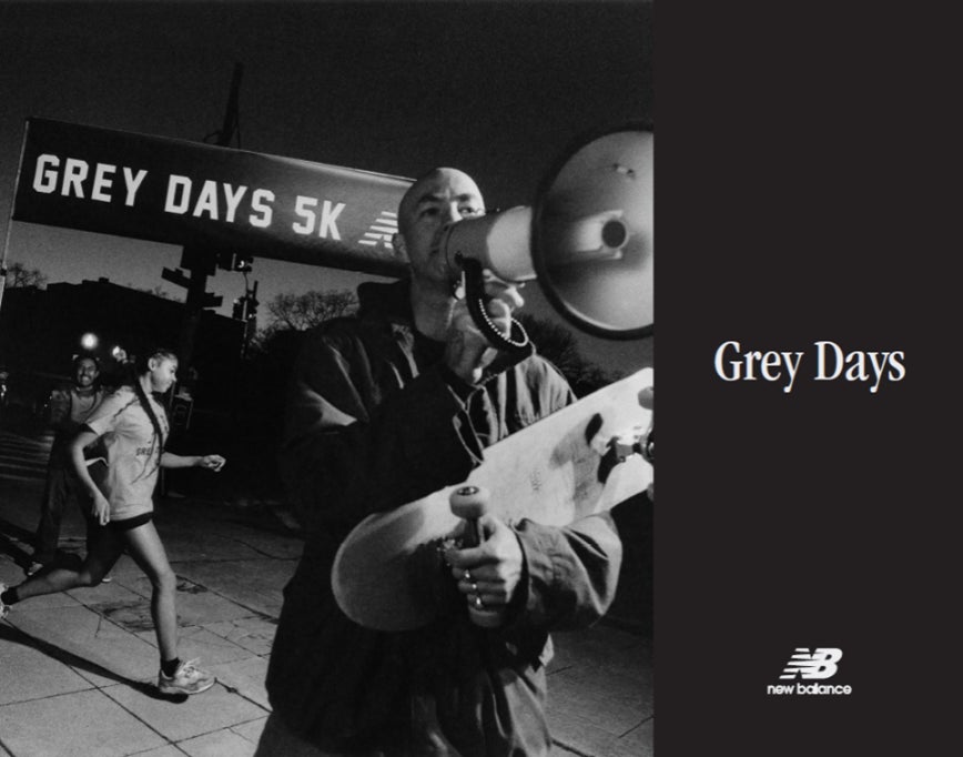 ニューバランス 「Grey Days」 5月10日よりニューバランス原宿が“グレー”に