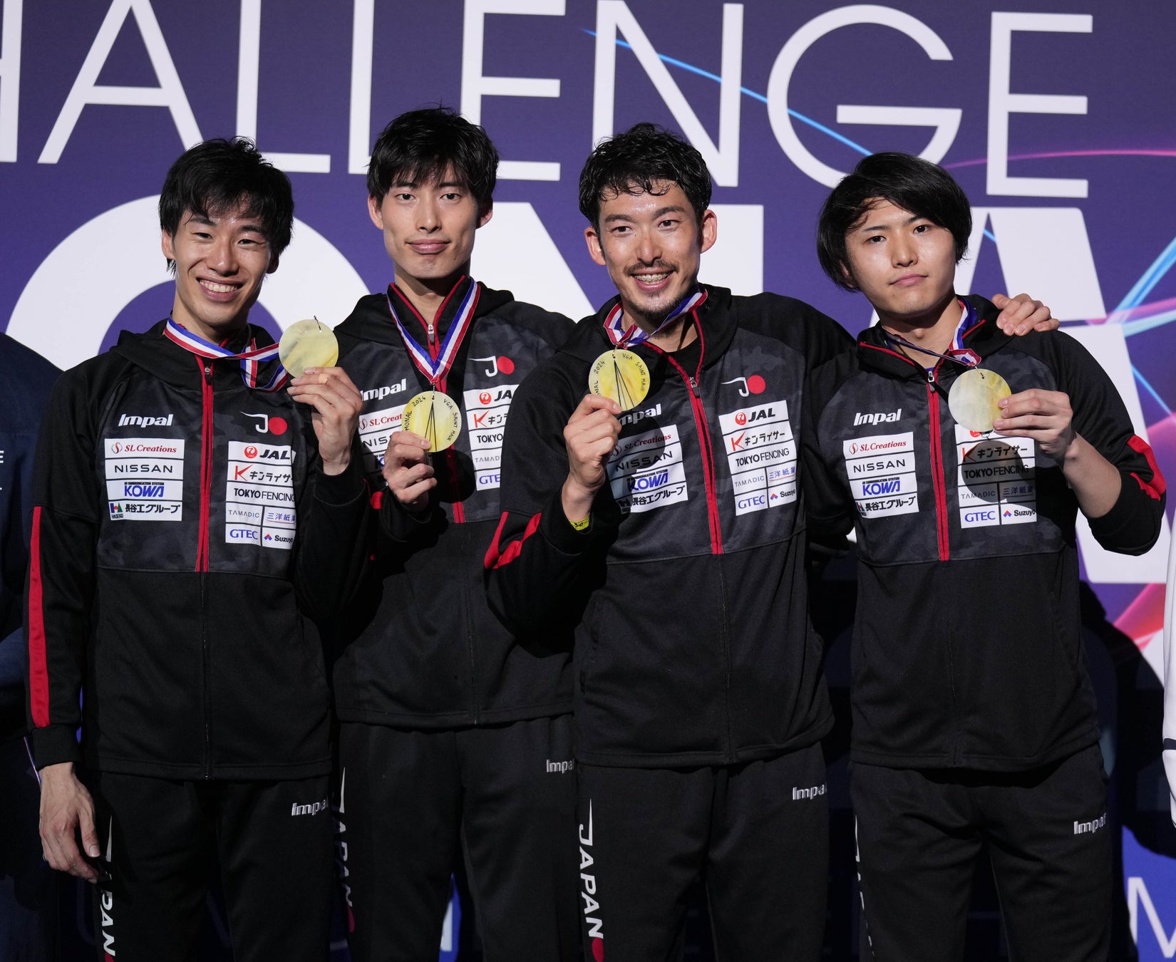 【フェンシング】ワールドカップ（フランス／サンモール）男子エペ団体で日本代表チームが金メダル獲得👑