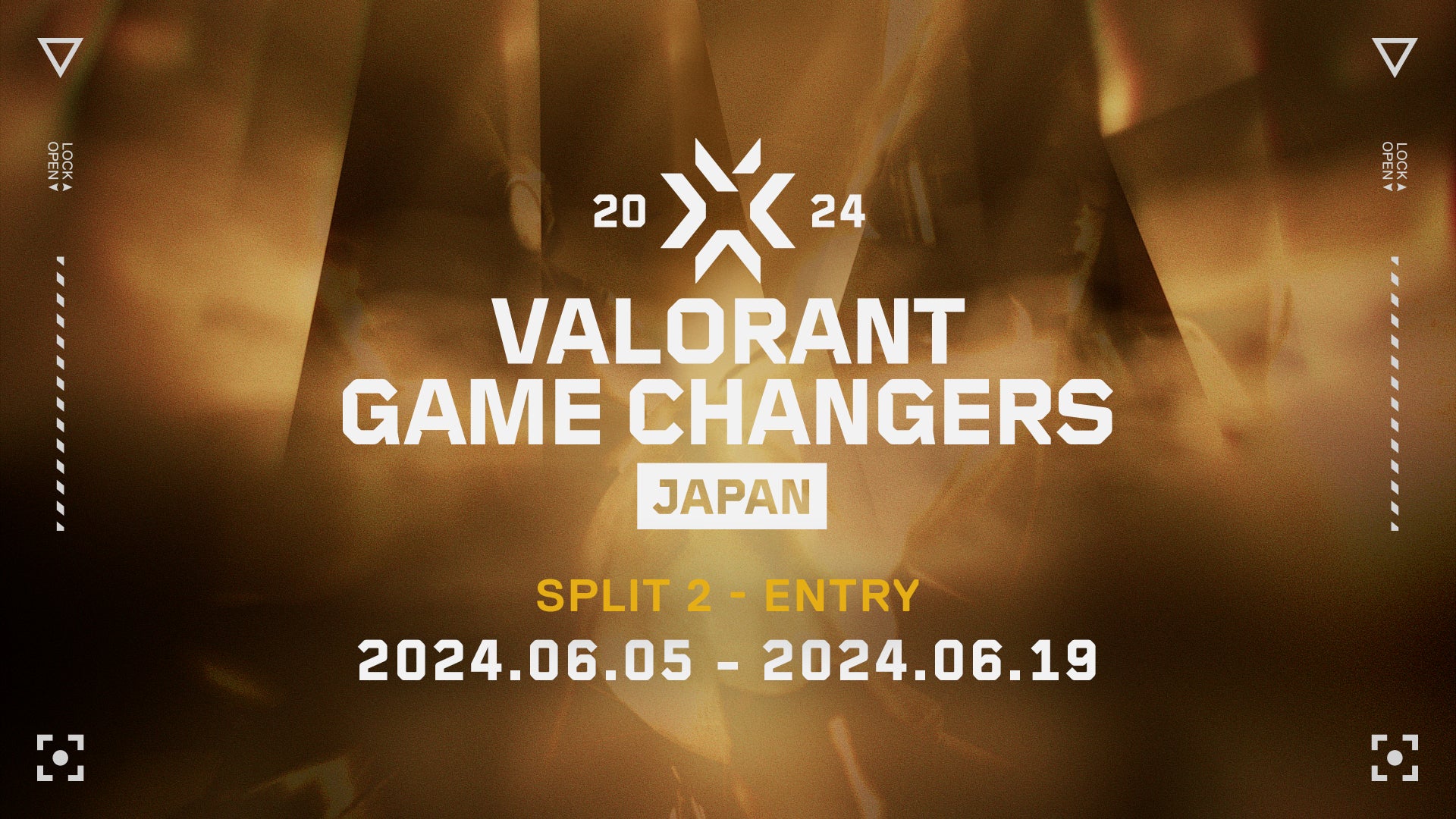 「VALORANT Game Changers Japan 2024」Split 2 エントリー受付開始！