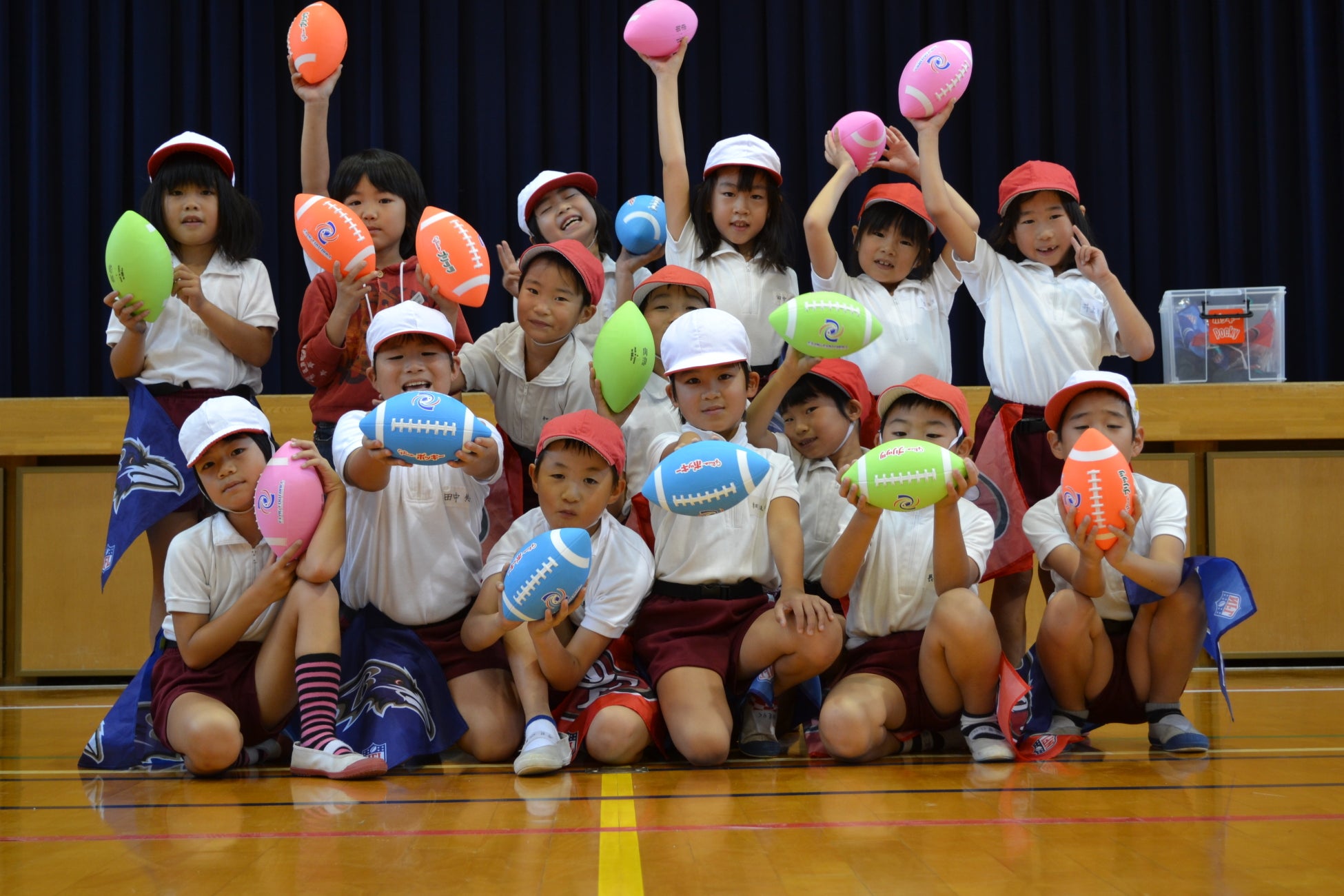 大学・地元企業と共創し、長野市の小学校にてフラッグフットボールの授業検証事業を開始