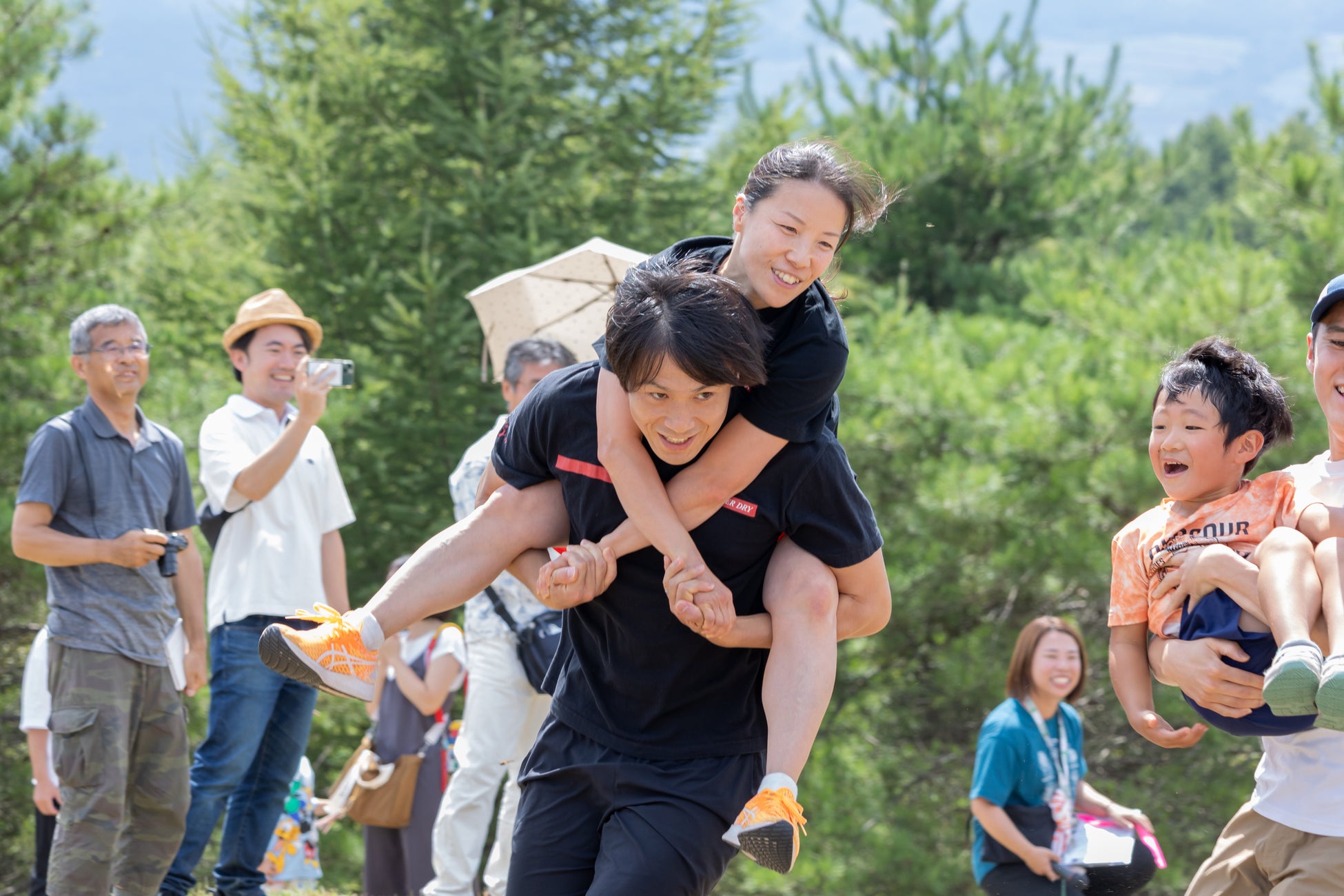 第1回奥様運びレース日本選手権「WIFE-CARRYING in JAPAN 2024」開催！～目指せ！日本一の愛妻家！～