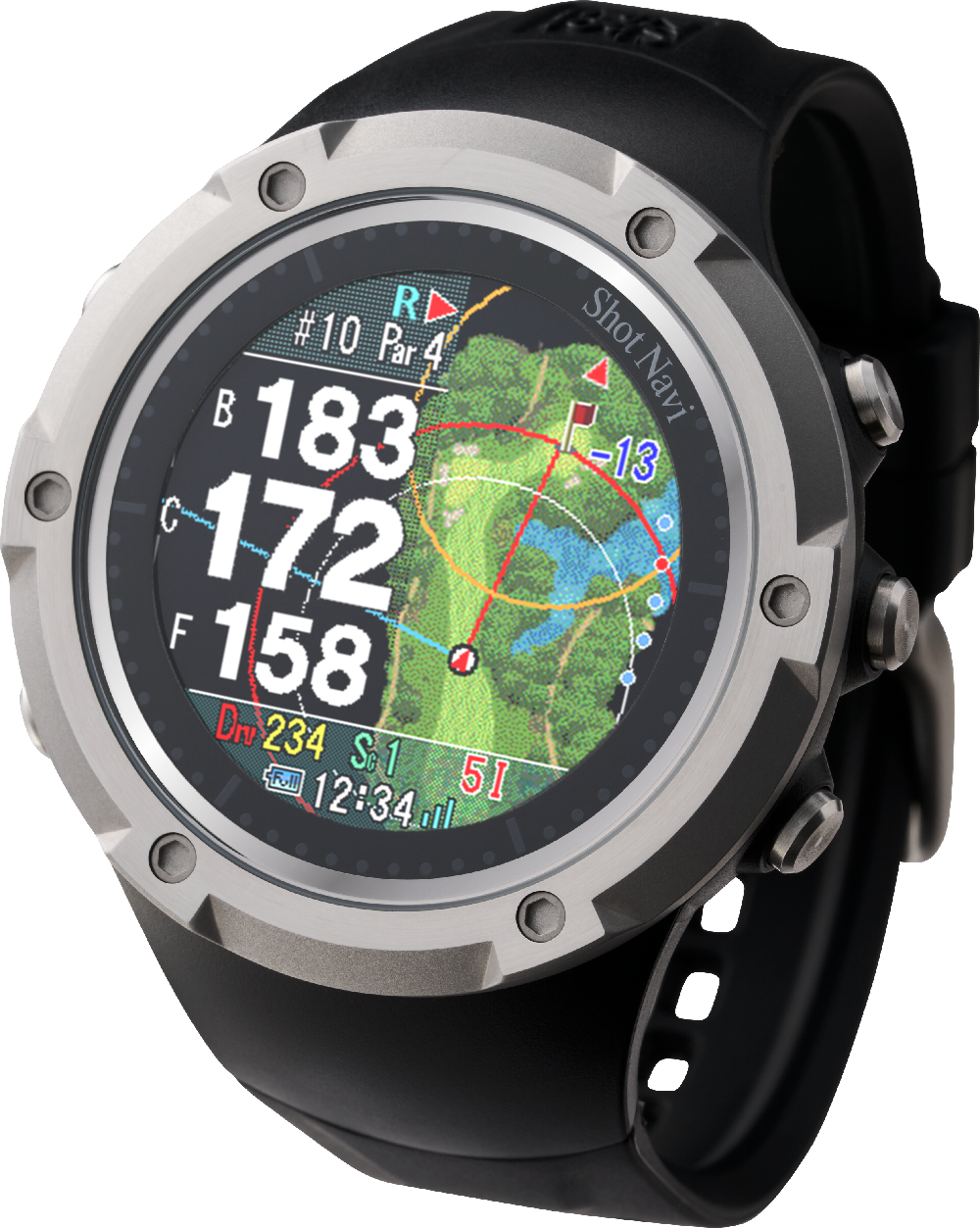 腕時計型GPSゴルフナビ Shot Naviの大ヒットモデル
Evolveシリーズ新製品『Evolve SE』が7月1日発売　
マルチ衛星測位対応で精度の高い計測と薄型、
軽量化で装着感UPを実現