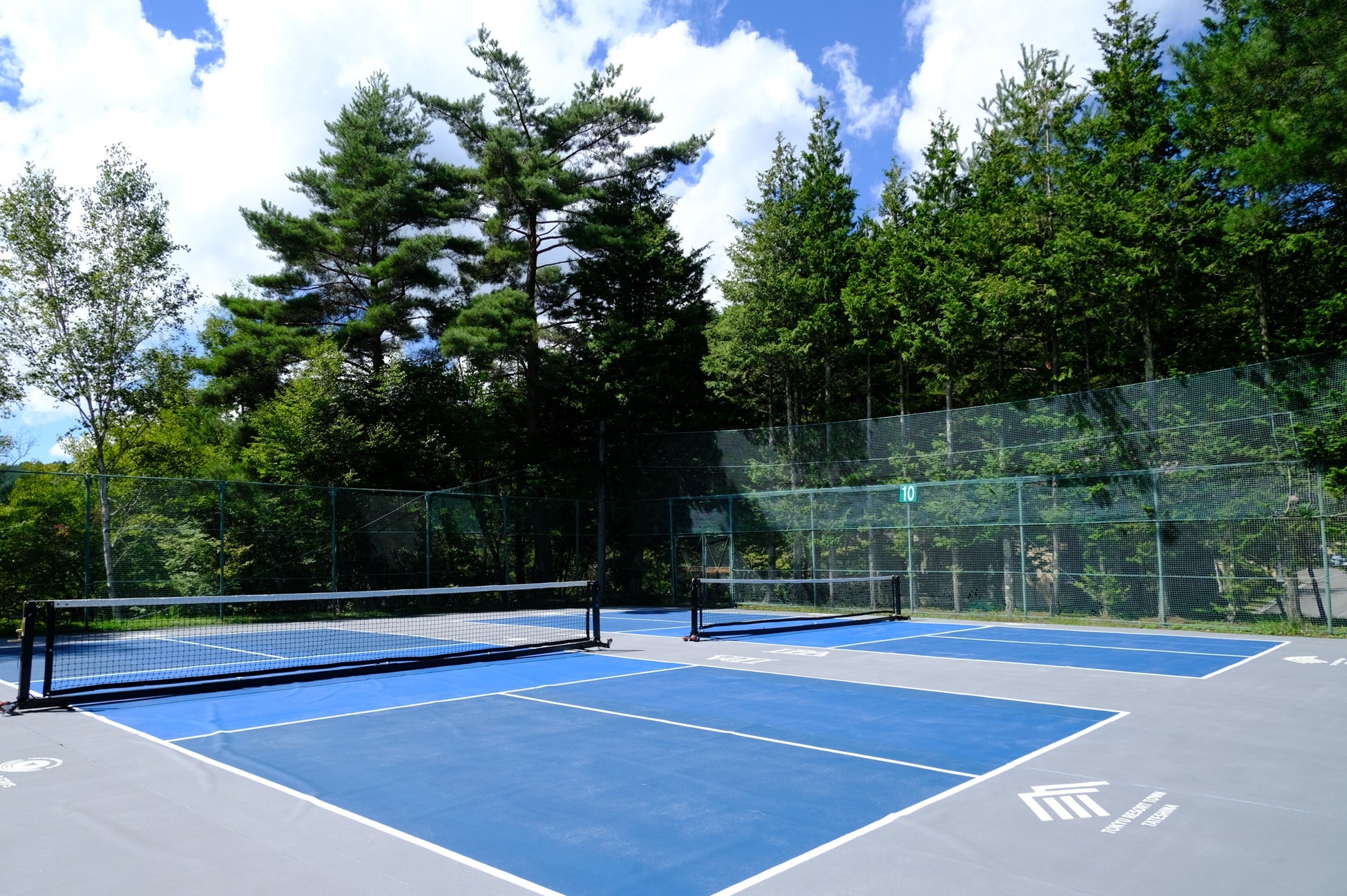 甲信越初 USA Pickleball 公認のピックルボールコート 東急リゾートタウン蓼科に屋外専用コートを設置し、国内での普及促進