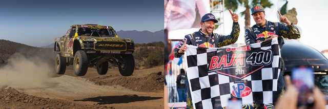 （お知らせ）「OPEN COUNTRY」装着車両がSCORE BAJA 400で総合優勝