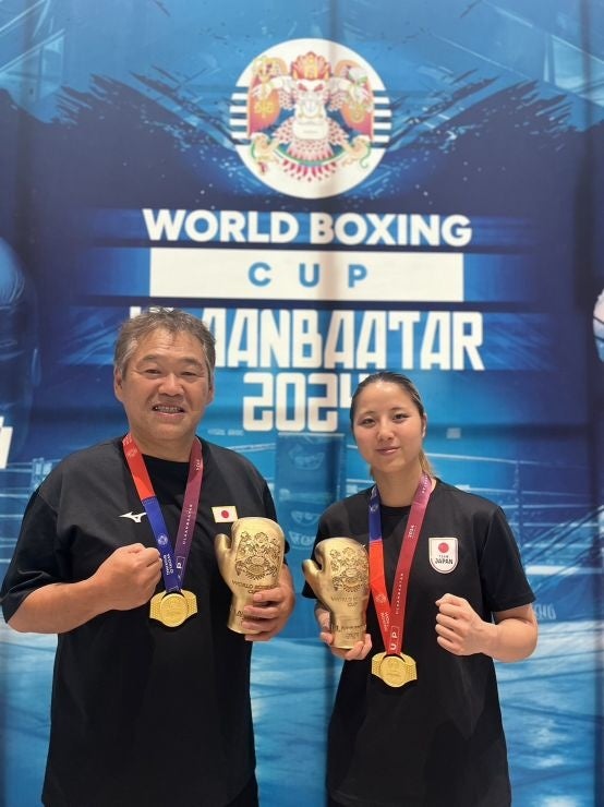 ワールドボクシングカップ ウランバートル2024　女子50kg級で木下 鈴花選手が初優勝