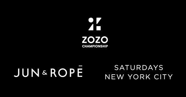 「JUN&ROPÉ」および「SATURDAYS NYC」が「ZOZO CHAMPIONSHIP」に初協賛