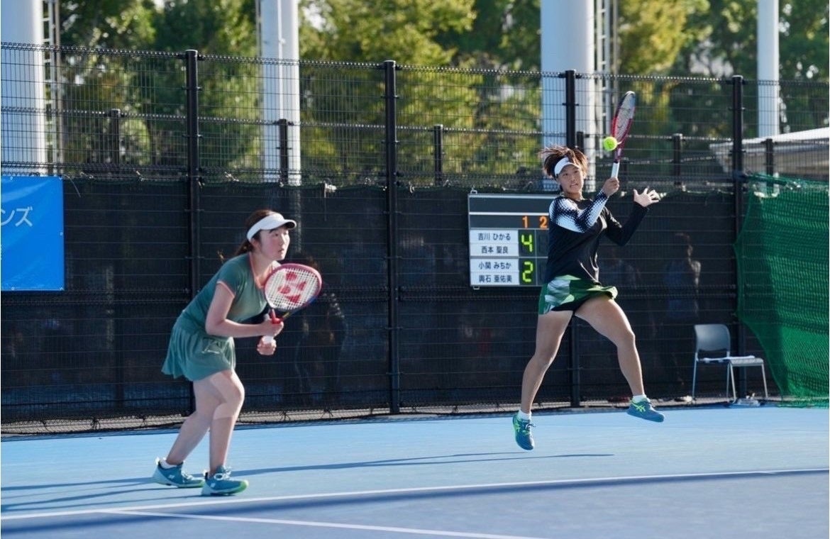 フクシマガリレイ実業団女子テニス部 吉川ひかる 第99回全日本テニス選手権 ダブルス 3位入賞