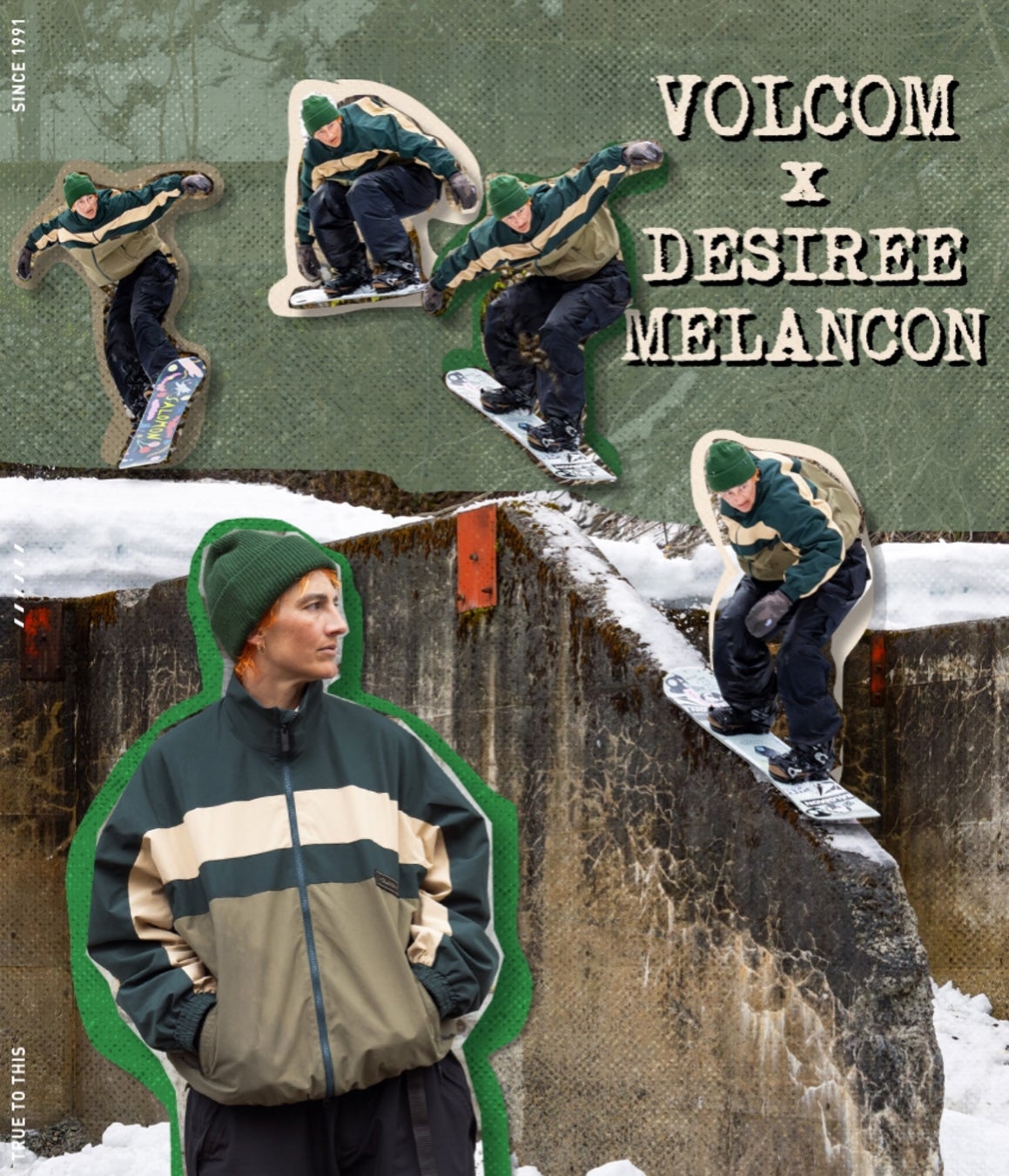 VOLCOM、デザリー・メランソンとのコラボレーション第3弾を発表