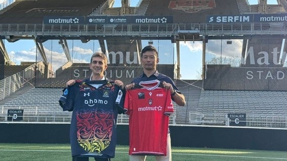 LOUラグビー（フランス：TOP14）とのパートナーシップ契約継続のお知らせ